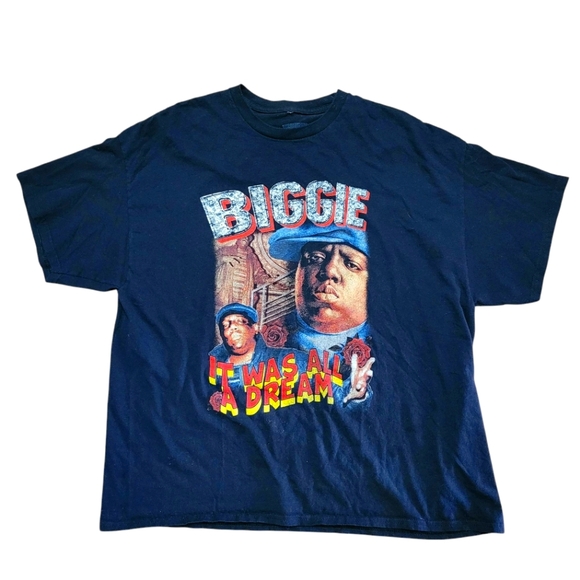 Shirts Vintage Biggie Smalls Notorious Big Hiphop Tshirt 2xl Poshmark M 